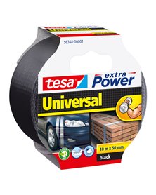 NASTRO ADESIVO 10mtx50mm NERO tesaÂ® Extra Power Universal