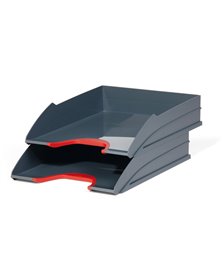 Vaschetta portacorrispondenza VARICOLOR rosso DURABLE