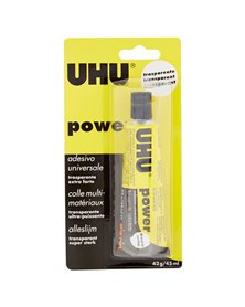 COLLA TRASPARENTE EXTRAFORTE UHU POWER 45ML