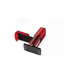 Timbro Pocket Stamp Plus 30 18x47mm 5righe autoinchiostrante rosso COLOP