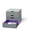 CASSETTIERA A 4 CASSETTI VARICOLOR SAFE DURABLE