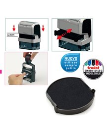 BLISTER DA 2 TAMPONI 6/4638 NERO TRODAT