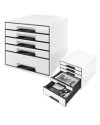 Cassettiera drawer Cabinet CUBE 5 bianco Leitz