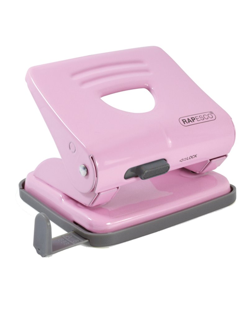 Perforatore 825 2 fori rosa max 25 fg Rapesco
