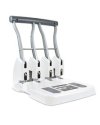 Perforatore alta capacitA' ECO P4400 4 fori bianco max 150 fg Rapesco Perforatore alta capacitA' ECO P4400 4 fori bianco max 150 fg Rapesco