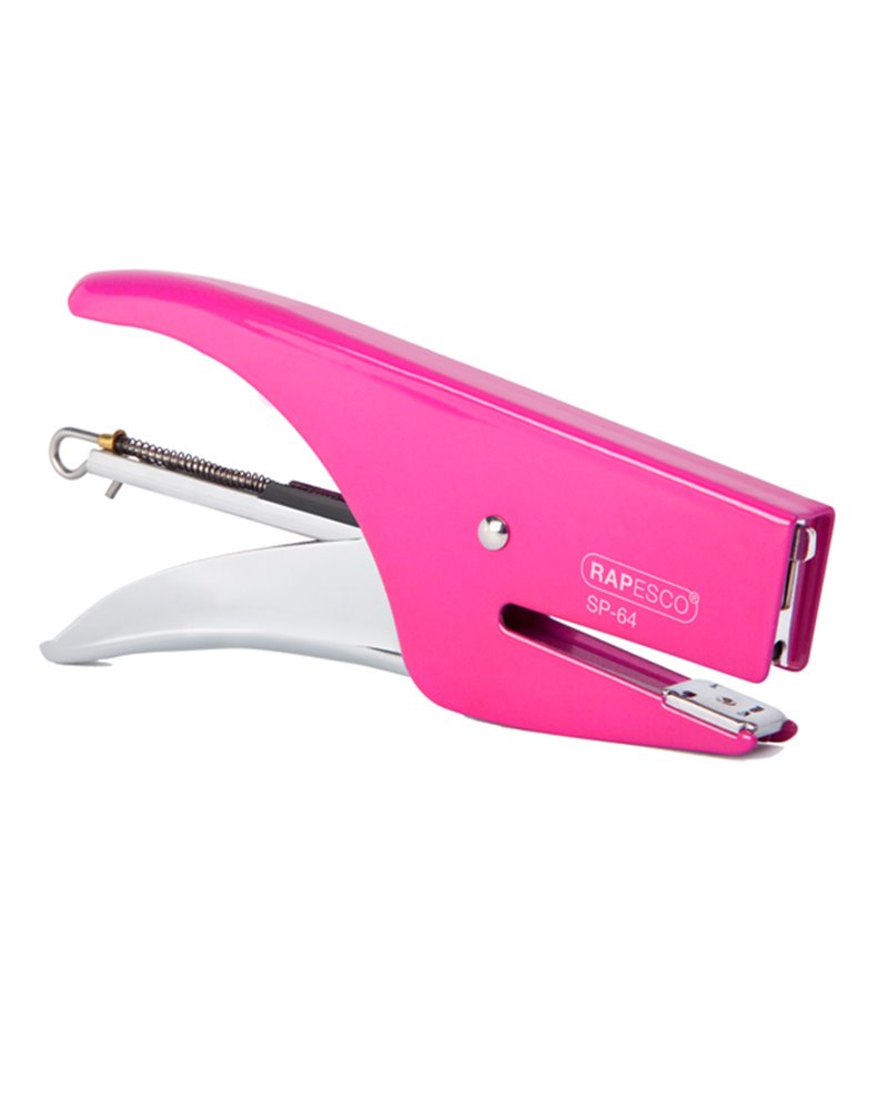 Cucitrice a pinza SP- 64 fucsia in metallo verniciato Rapesco Cucitrice a pinza SP- 64 fucsia in metallo verniciato Rapesco