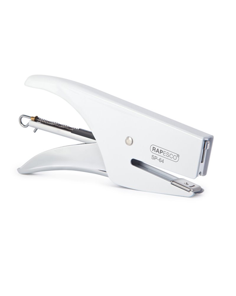 Cucitrice a pinza SP- 64 bianco in metallo verniciato Rapesco Cucitrice a pinza SP- 64 bianco in metallo verniciato Rapesco