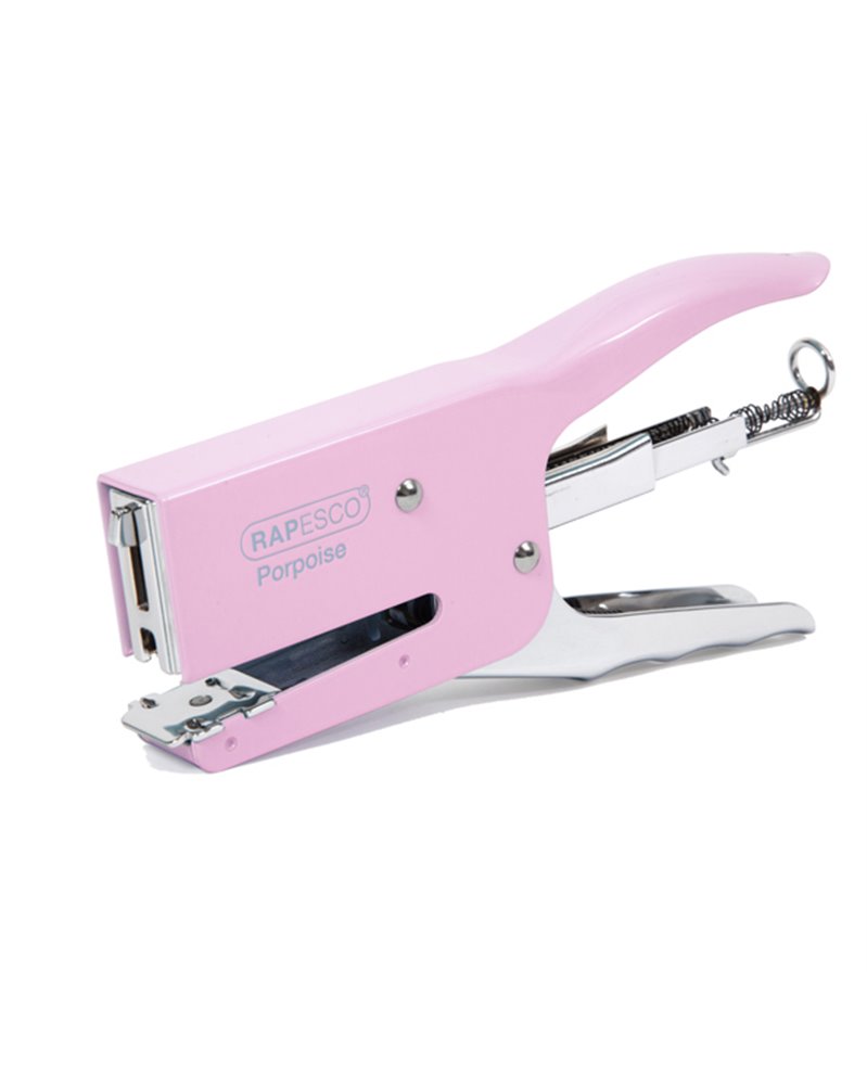 Cucitrice a pinza Porpoise rosa Rapesco Cucitrice a pinza Porpoise rosa Rapesco