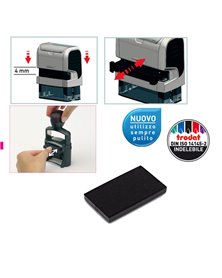 Blister da 3 tamponi 6/4931 nero Trodat