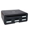 Cassettiera Toolbox 4 cassetti nero Exacompta