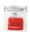 Blister 20 Portamonete in PVC 5cent rosso