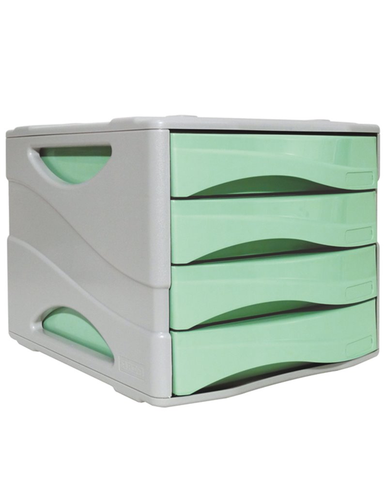 Cassettiera Keep Colour Pastel VERDE Arda
