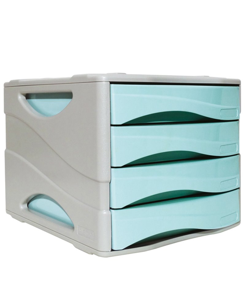 Cassettiera Keep Colour Pastel AZZURRO Arda