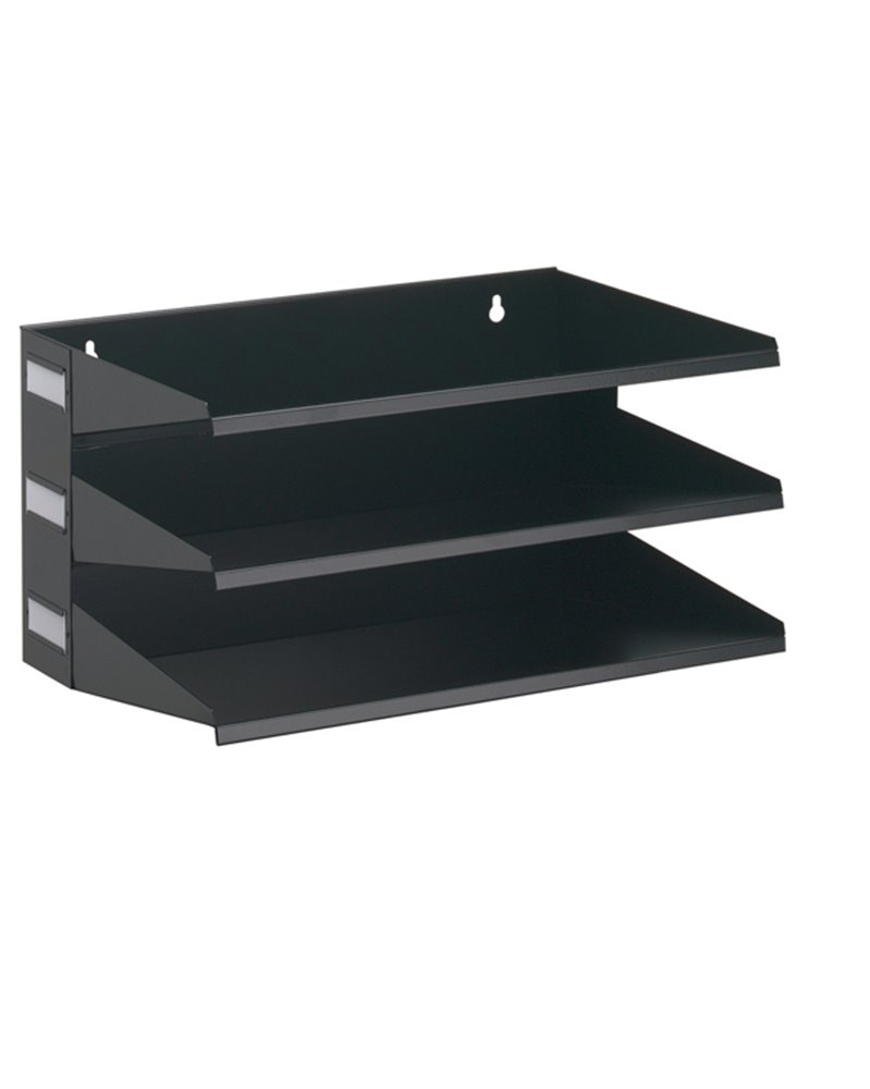 Portadocumenti Sorter Rack 3 scomparti nero DURABLE