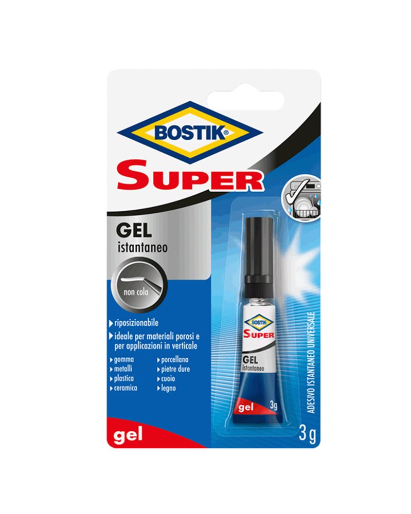 Colla istantanea universale Bostik Ultra Rapido Gel 3g