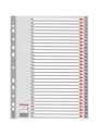 Separatore in PPL grigio numerico 1-31 f.to A4 ESSELTE