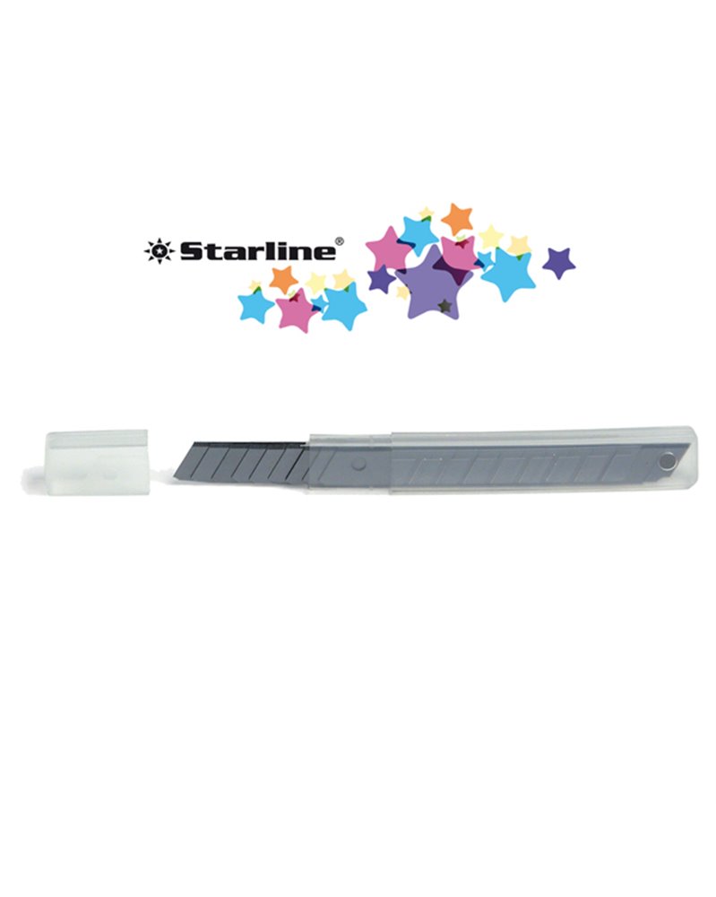 Blister 10 Lame 9mm universali per cutter Starline
