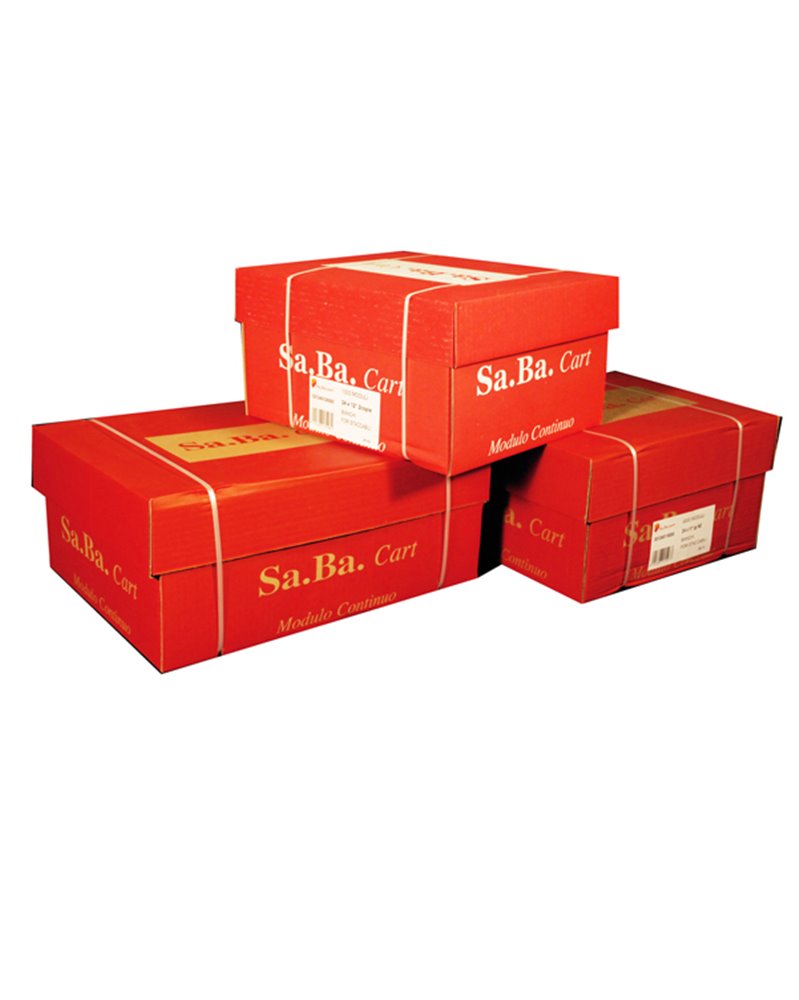 CARTA MODULO CONTINUO 37,5X11" 60GR (2000FG) LF VERDE CARTA RICICL. Piste Fisse