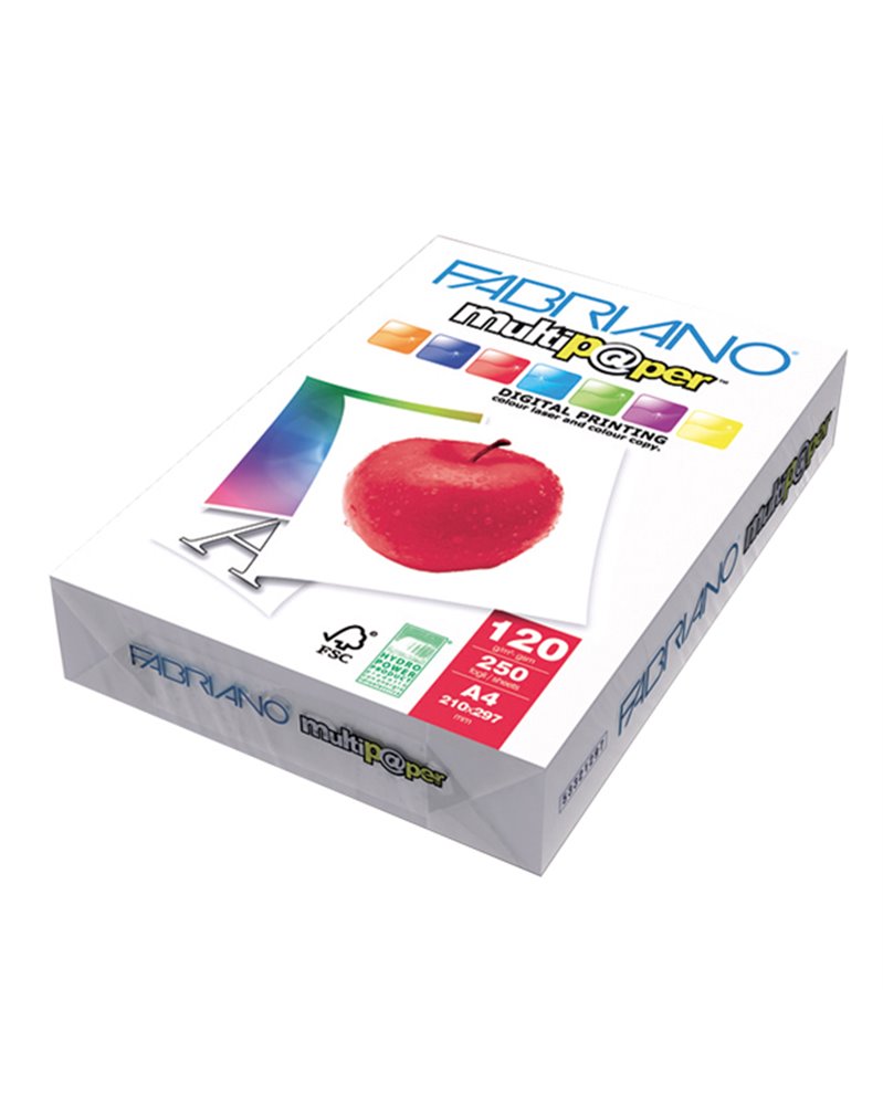 CARTA MULTIPAPER A3 120GR 250FG FSC FABRIANO CARTA MULTIPAPER A3 120GR 250FG FSC FABRIANO