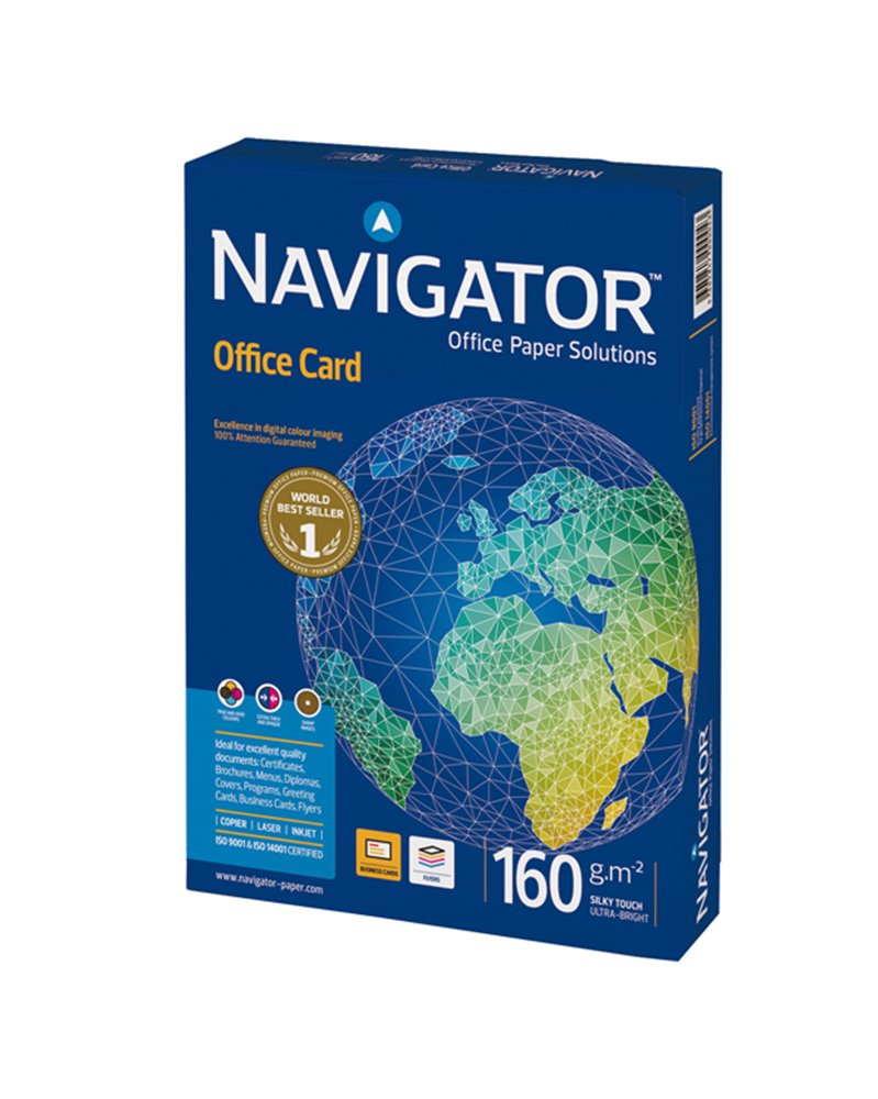 CARTA NAVIGATOR office card A4 160GR 250FG 210X297MM