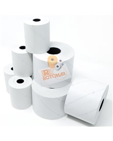 Blister 10 rotoli bilancia carta termica BPA free "NVCSF" 57,5mm x 30mt Ã˜50mm
