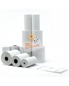 Blister 10 rotoli carta termica 55gr BPA free 57mm x 18mt (POS/carte credit)