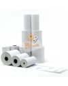 Blister 10 rotoli carta termica 55gr BPA free 57mm x 20mt (POS/carte credit)