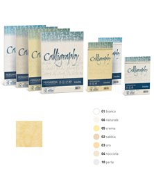 Carta CALLIGRAPHY PERGAMENA 90gr A4 50fg crema 05 FAVINI