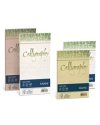 25 buste CALLIGRAPHY NATURE 120gr 110x220mm oliva FAVINI