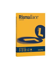 Carta RISMALUCE 140gr A4 200fg giallo sole 53 FAVINI