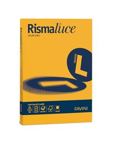 Carta RISMALUCE 140gr A4 200fg giallo oro 52 FAVINI