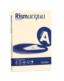 Carta RISMACQUA 140gr A4 200fg camoscio 02 FAVINI