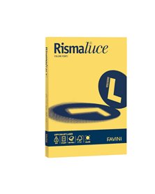 Carta RISMALUCE 200gr A4 125fg giallo sole 53 FAVINI