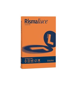 Carta RISMALUCE 200gr A4 125fg arancio 56 FAVINI