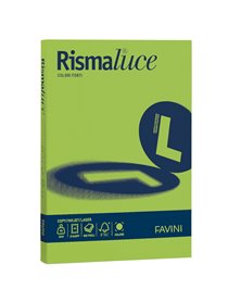 Carta RISMALUCE 200gr A4 125fg pistacchio 54 FAVINI