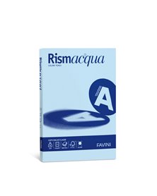 Carta RISMACQUA SMALL A4 90gr 100fg celeste 08 FAVINI