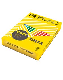 CARTA COPY TINTA A4 80GR 500FG COL.FORTI GIALLO