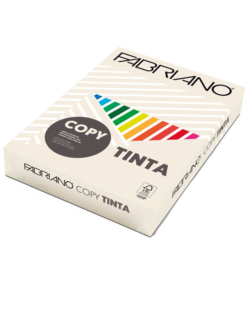 CARTA COPY TINTA A4 80GR 500FG COL.TENUE AVORIO