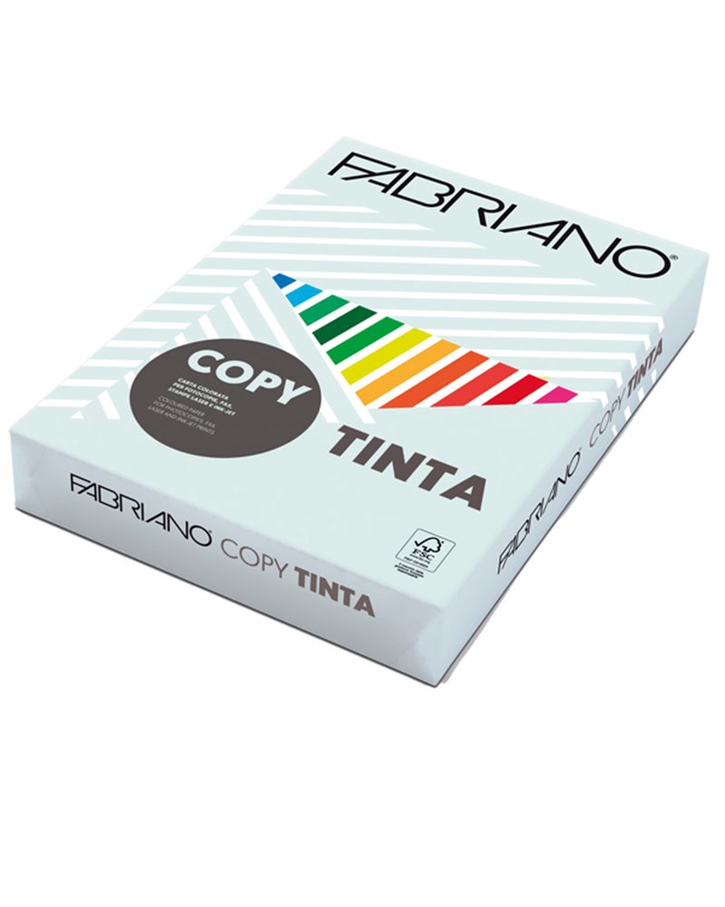 CARTA COPY TINTA A4 80GR 500FG COL.TENUE CELESTE CHIARO