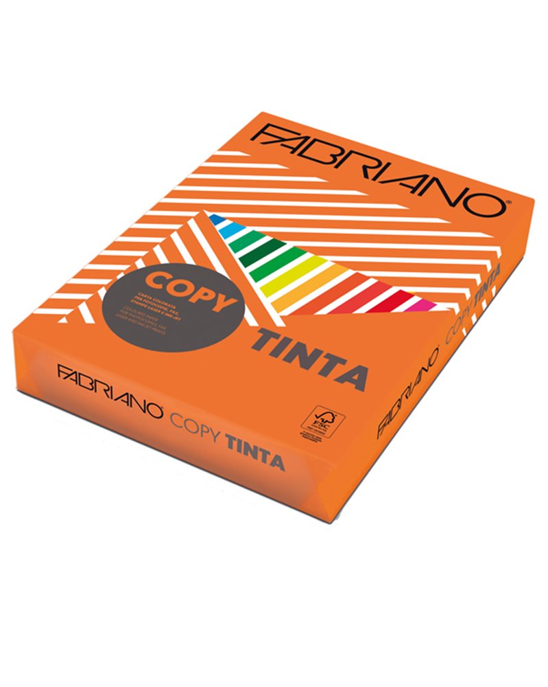 CARTA COPY TINTA A3 160gr 125fg col.forti ARANCIO FABRIANO CARTA COPY TINTA A3 160gr 125fg col.forti ARANCIO FABRIANO