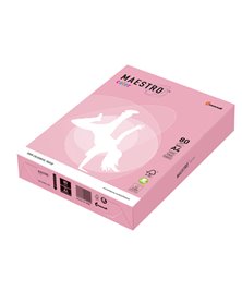 CARTA MAESTRO COLOR A4 210x297mm 80gr 500fg ROSA TENUE OPI74 MONDI