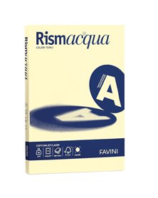 Carta RISMACQUA STANDARD A4 90gr 300fg giallo chiaro 07 Favini