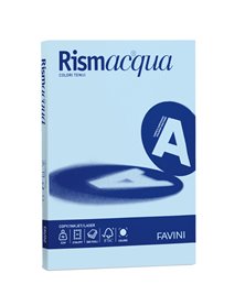 Carta RISMACQUA STANDARD A4 90gr 300fg celeste 08 Favini