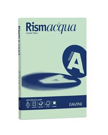 Carta RISMACQUA STANDARD A4 90gr 300fg verde chiaro 09 Favini