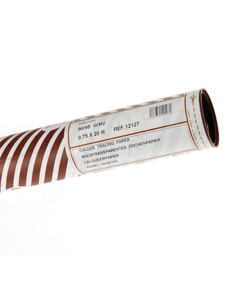 CARTA LUCIDA SATINATA IN ROTOLO 0,75X20MT 90/95GR USO MANUALE CARTA LUCIDA SATINATA IN ROTOLO 0,75X20MT 90/95GR USO MANUALE