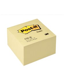 BLOCCO CUBO 450fg Post-itÂ® Giallo Canaryâ„¢ 76x76mm 636-B