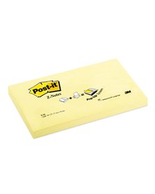 BLOCCO 100fg Post-itÂ® Super Sticky Z-Notes R350 Giallo Canaryâ„¢ 76x127mm