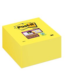 BLOCCO 350foglietti Post-itÂ® Super Sticky 2028-S 76x76mm GIALLO ORO