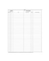 REGISTRO MERCI IN LAVORAZIONE 31X24 47PAG. E2286