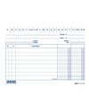 100 SCHEDE 2 COLONNE ORIZZONTALE 10.5X15CM E3129BL EDIPRO
